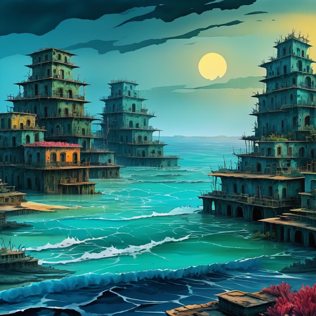 Sunken City: A Post-Apocalyptic Vision