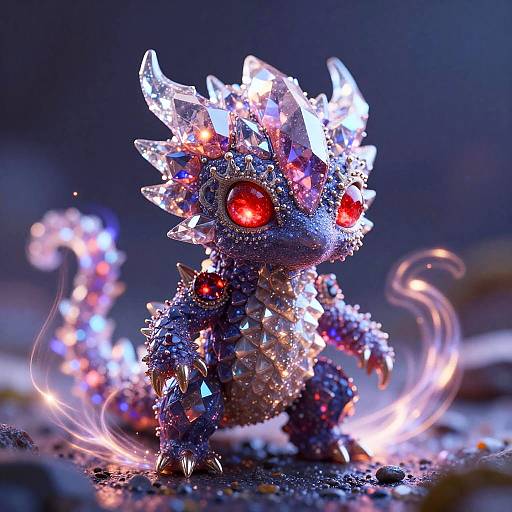 Vibrant Carbuncle Magical Beast