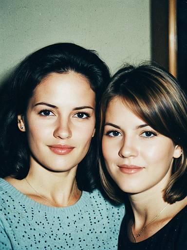 Mother and Daughter Portrait