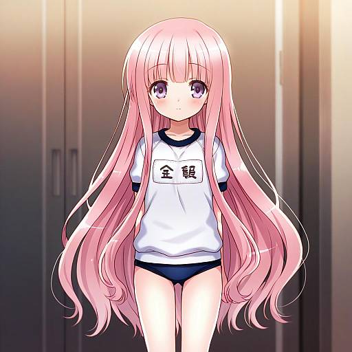 Illustration of Hakamada hinata, rou-kyuu-bu! in the style of Moe (hamhamham)