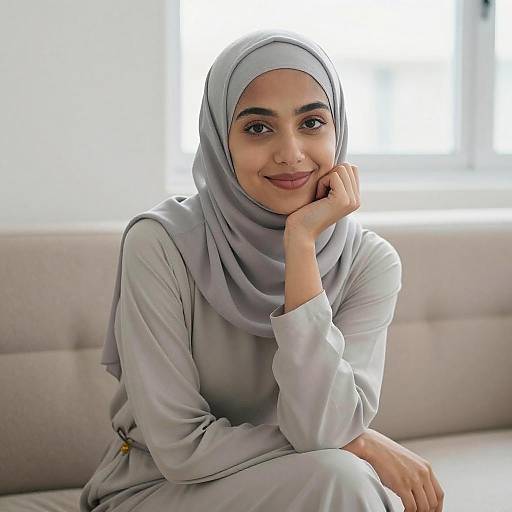 Soft Smile with Natural Light