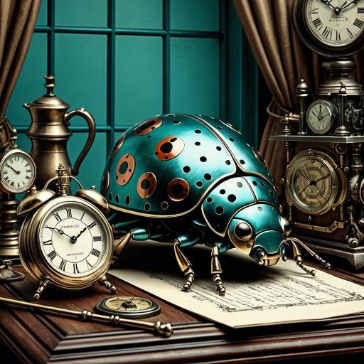 Victorian Steampunk Ladybug Detective Victorian Steampunk Ladybug Detective