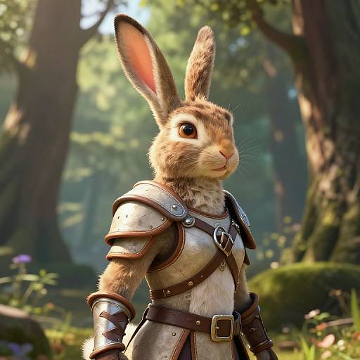 Harengon 5e Agile Forest Warrior