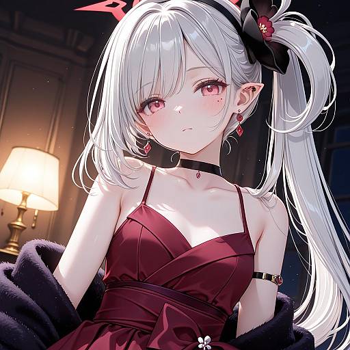 Illustration of Mutsuki (dress) (blue archive), blue archive in the style of Nishimata aoi