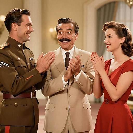 Charming Vintage Movie Poster Design