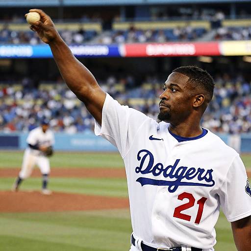Dynamic Baseball Moment in a Stadium