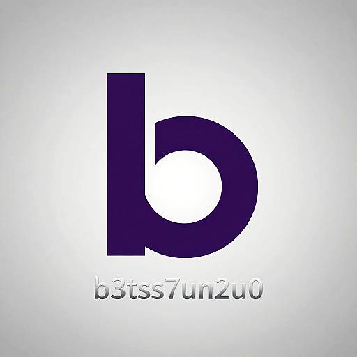 Minimalist Purple Silver Corporate Logo