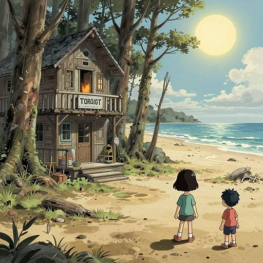 Surreal Anime Die Hard Character