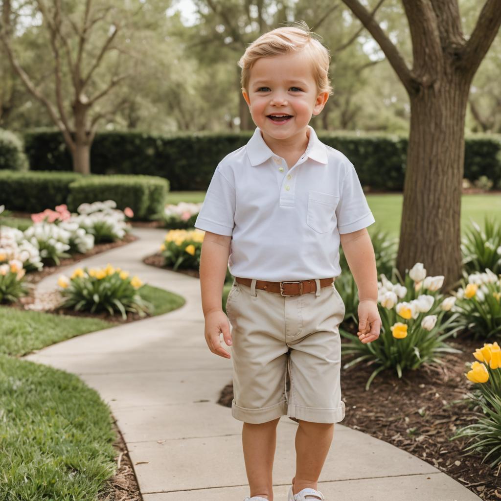 Charming Boy's Easter Outfit for Kids