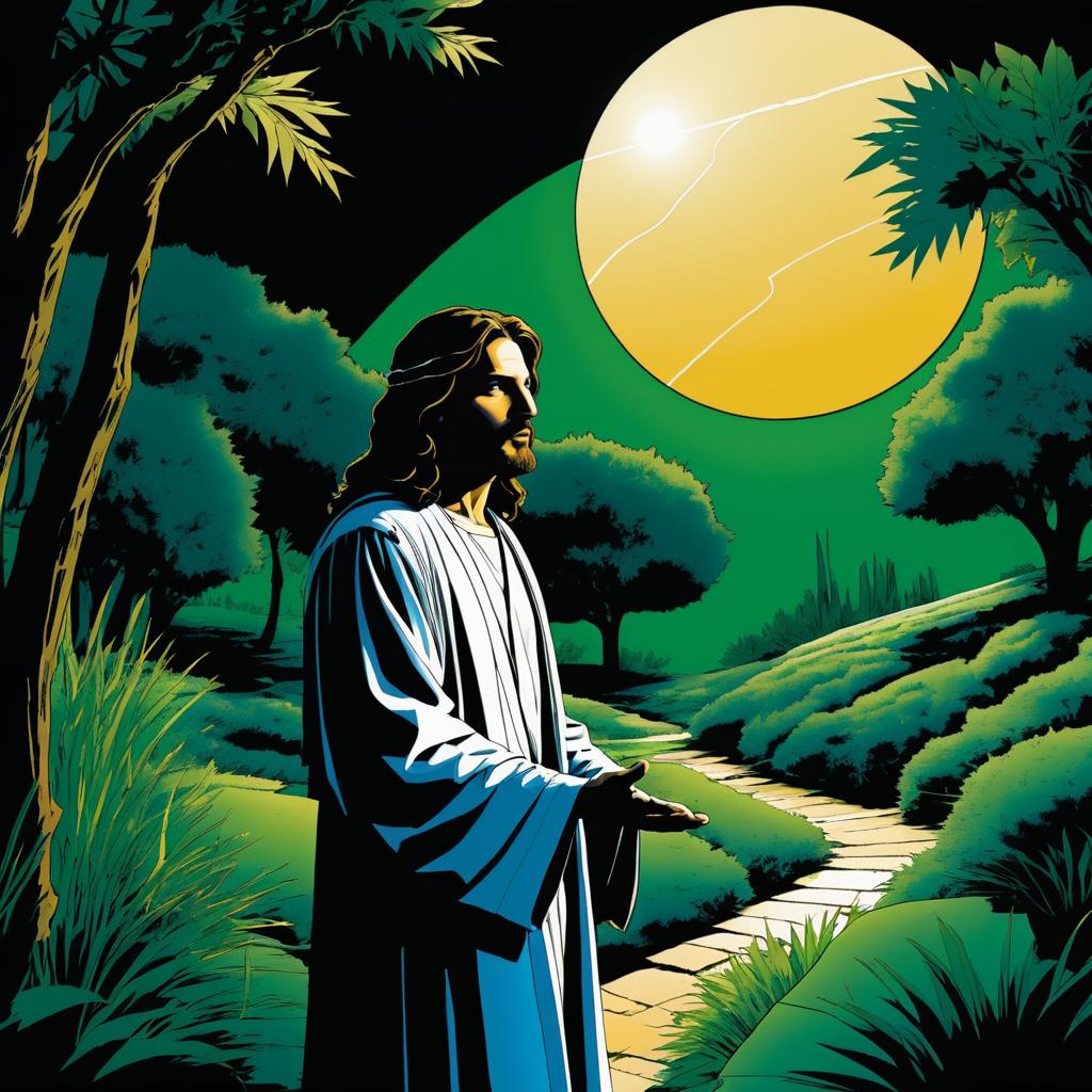 Jesus as a Teacher in Gethsemane