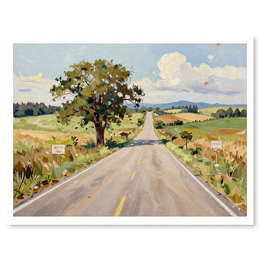 Country Road Fine Art Print