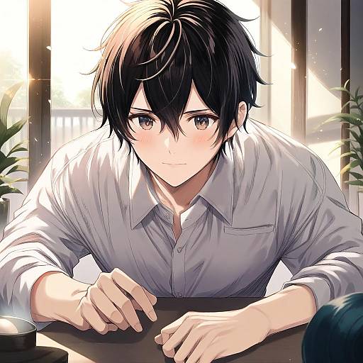 Illustration of Murata ugetsu, given in the style of Tomoo (tomo)