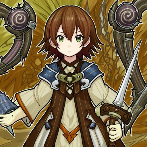 Illustration of Acolyte (ragnarok online), ragnarok online in the style of Kikuyoshi (tracco)