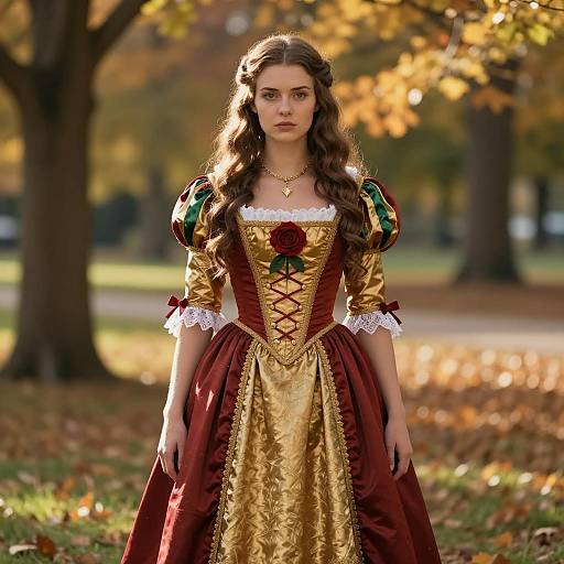 Young Woman in Renaissance Stepmother Costume