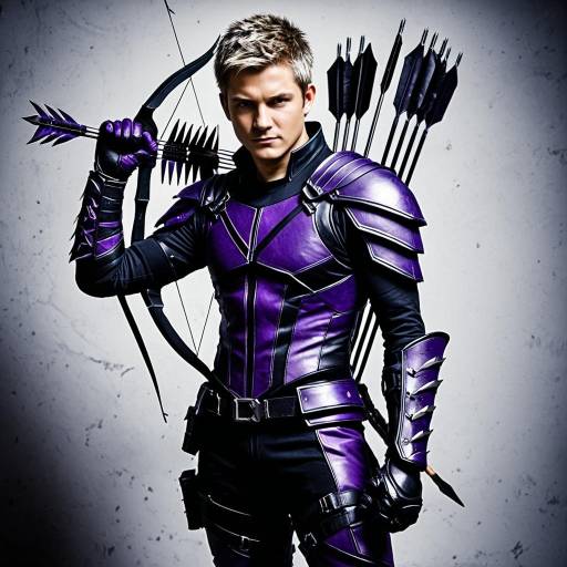 Bold Cosplay Inspired by Hawkeye