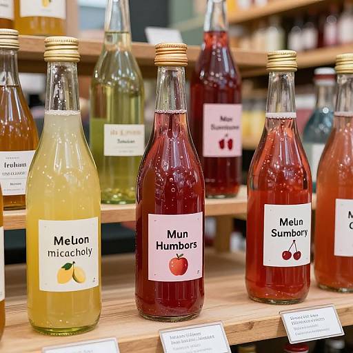 Marketplace Selling Bottled Humors