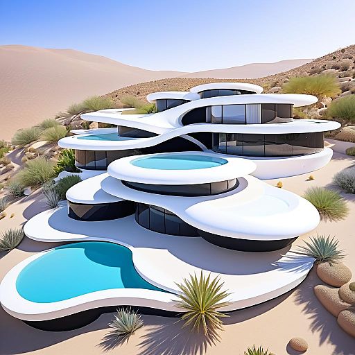 Futuristic Eco Village Treehouse Community Futuristic Eco Village Treehouse Community