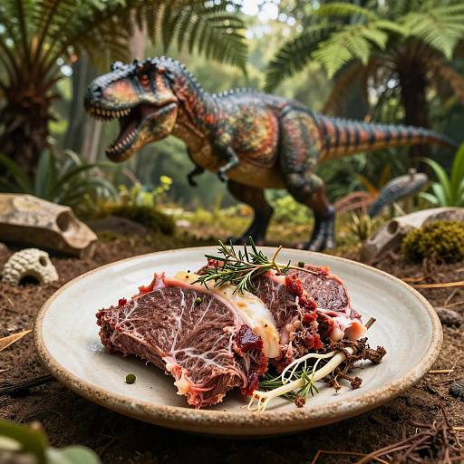 Prehistoric T. Rex Meat Feast