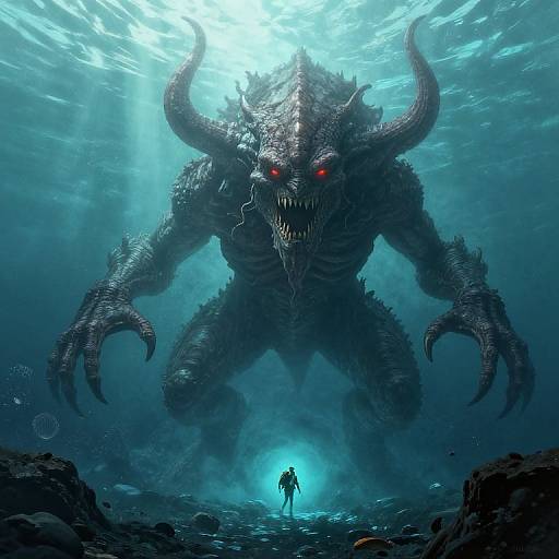 Deep Ocean Demon on Planet 4546B