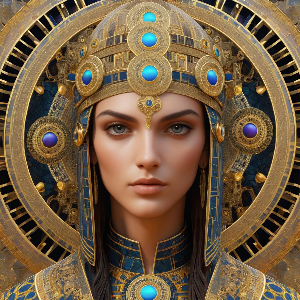 Hypnotic Visionary in AI Byzantine Realm