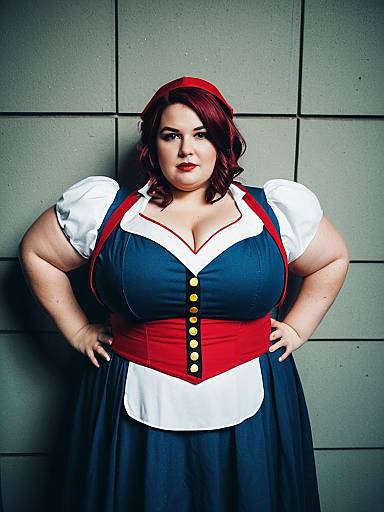 Realistic Plus Size Cosplay Photography