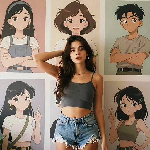 Playful Cartoon-Style Realistic Photo