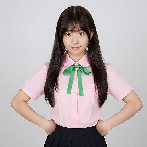 Snotgirl Costume with Pink Shirt