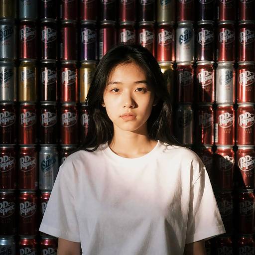 Cinematic Portrait of Soda Enthusiast