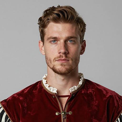 Elegant Renaissance Peasant Portrait