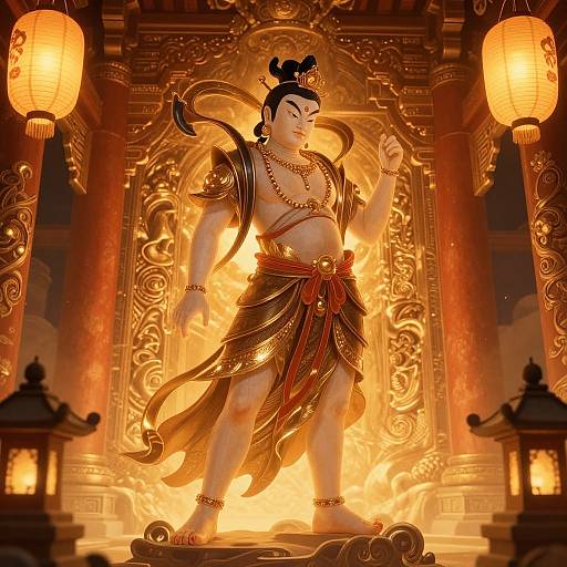 Chifudoon Guardian Spirit Illustration