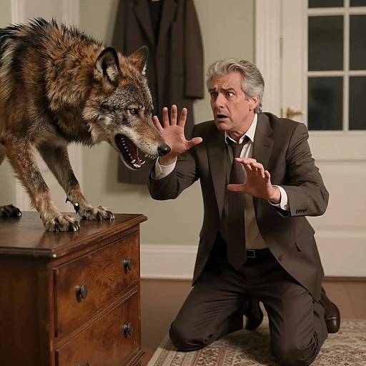 Werewolf Encounter: A Scary Photograph