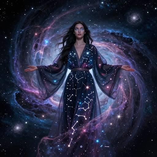 Celestial Majesty Emerging from Nebula