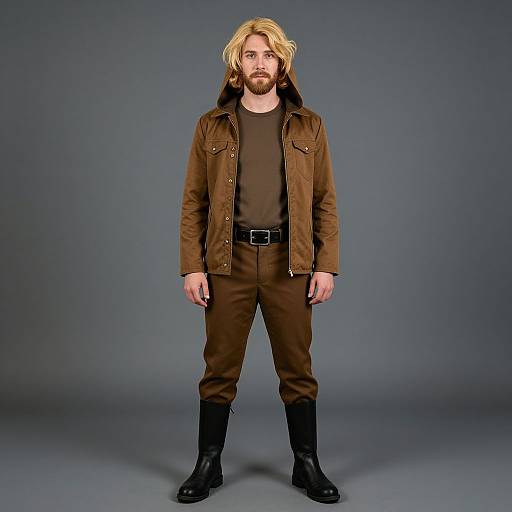 Realistic Snidely Whiplash Costume Portrait