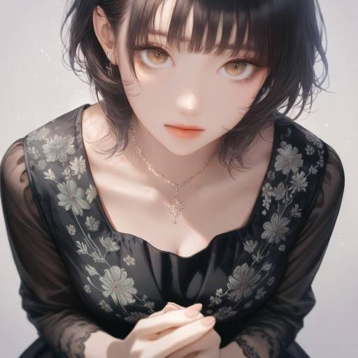 Elegant Portrait of Asaka Karin