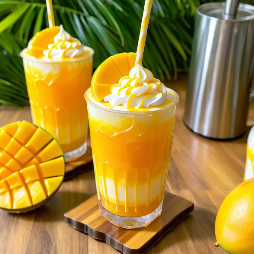 Vibrant Mango Drip Brew Delight