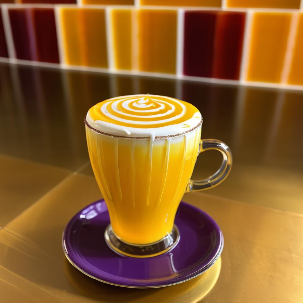 Vibrant Passion Fruit Coffee Brew