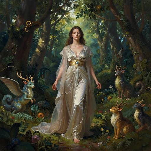 Enchanted Forest Vore Female Scene