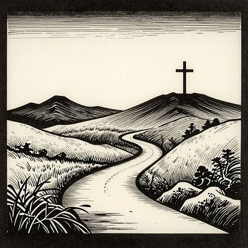 Hokusai-Style 3D Ukiyo-e Woodcut