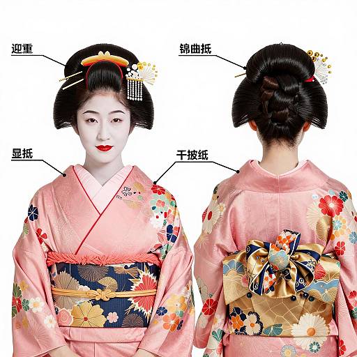 Elegant Japanese Geisha Portrait Exploration