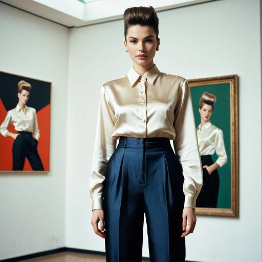 Chic Pompadour Fashion Editorial in Gallery Chic Pompadour Fashion Editorial in Gallery