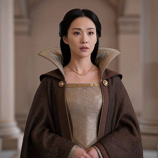 Padme Queen Costume Close-Up Portrait