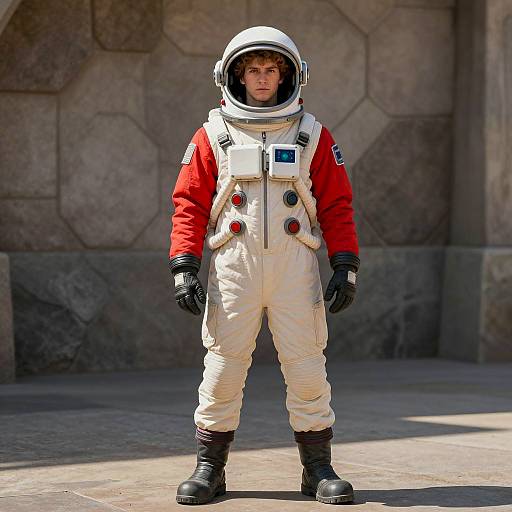 Photorealistic Rocketeer Disney Costume Shot