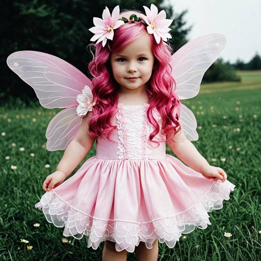 Whimsical Pink Fairy Toddler Costume