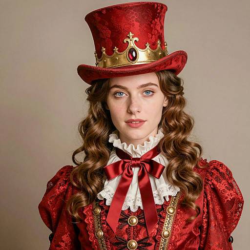 Elegant Steampunk Willy Wonka Costume Portrait