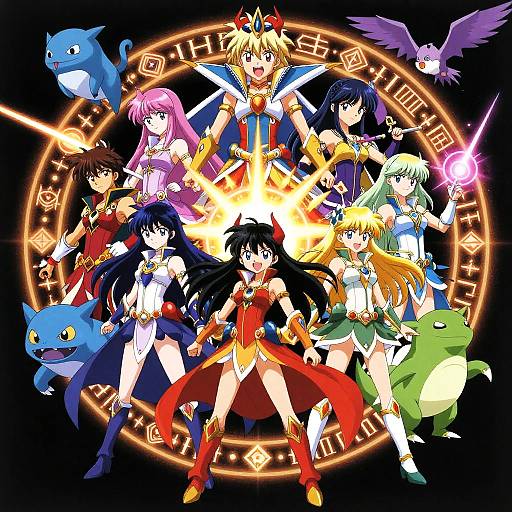 Fantasy Anime Heroes Ensemble