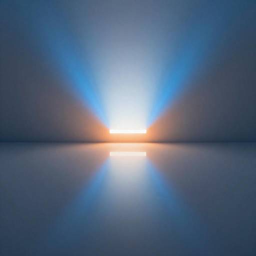 Prismatic Slot Light on Glossy Surface