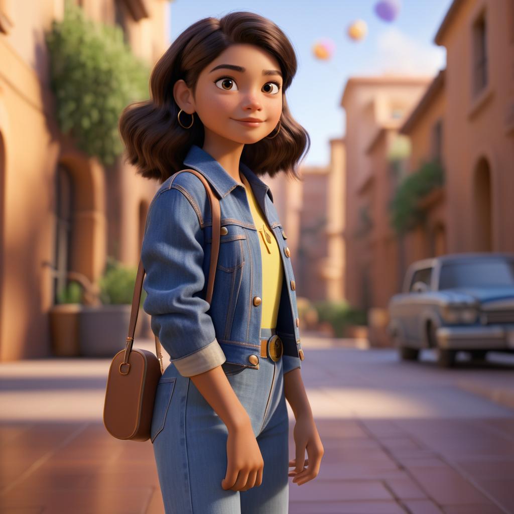 Pixar Film Still Featuring Zendaya