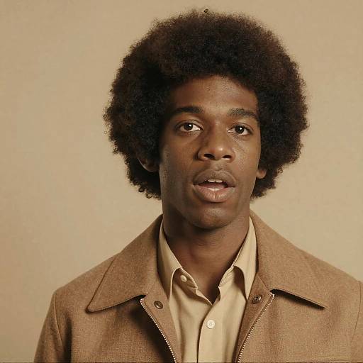 Vintage 1970s Retro Portrait