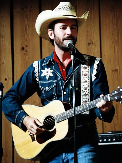Captivating Country Music Singer Outfit