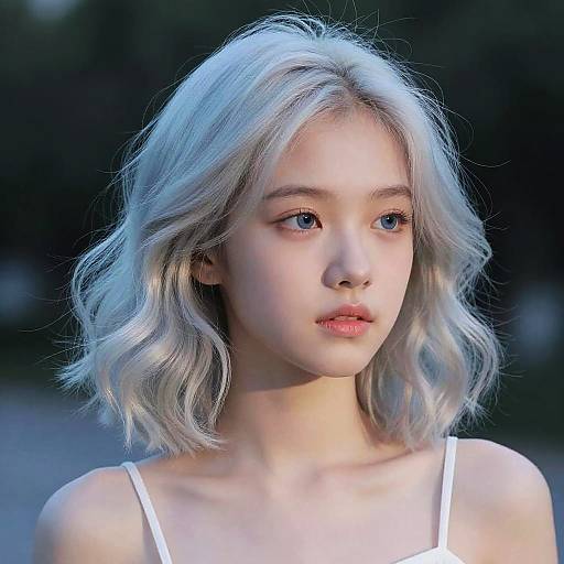 Hyper-Realistic Portrait of Teen Girl